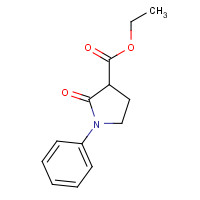 23421-89-8 ethyl 2-oxo-1-phenylpyrrolidine-3-carboxylate chemical structure