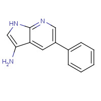507462-28-4 5-phenyl-1H-pyrrolo[2,3-b]pyridin-3-amine chemical structure