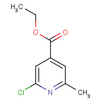 3998-88-7 ethyl 2-chloro-6-methylpyridine-4-carboxylate chemical structure