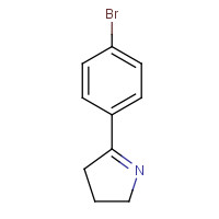 22217-79-4 5-(4-bromophenyl)-3,4-dihydro-2H-pyrrole chemical structure