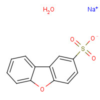 94600-19-8 sodium;dibenzofuran-2-sulfonate;hydrate chemical structure