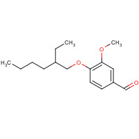120873-97-4 4-(2-ethylhexoxy)-3-methoxybenzaldehyde chemical structure