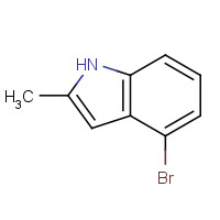 6127-18-0 4-bromo-2-methyl-1H-indole chemical structure