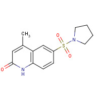 1199770-17-6 4-methyl-6-pyrrolidin-1-ylsulfonyl-1H-quinolin-2-one chemical structure
