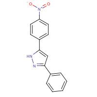 63532-66-1 5-(4-nitrophenyl)-3-phenyl-1H-pyrazole chemical structure