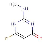 313961-68-1 6-fluoro-2-(methylamino)-1H-pyrimidin-4-one chemical structure