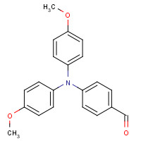89115-20-8 4-(4-methoxy-N-(4-methoxyphenyl)anilino)benzaldehyde chemical structure