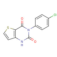 852854-16-1 3-(4-chlorophenyl)-1H-thieno[3,2-d]pyrimidine-2,4-dione chemical structure