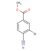 942598-44-9 methyl 3-bromo-4-cyanobenzoate chemical structure