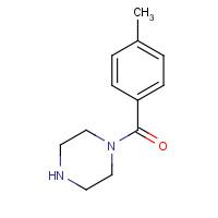 111752-26-2 (4-methylphenyl)-piperazin-1-ylmethanone chemical structure