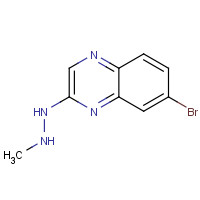 1391763-46-4 1-(7-bromoquinoxalin-2-yl)-2-methylhydrazine chemical structure