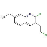 948294-55-1 2-chloro-3-(2-chloroethyl)-7-ethylquinoline chemical structure