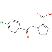 1323076-40-9 1-[2-(4-chlorophenyl)-2-oxoethyl]pyrrole-2-carboxylic acid chemical structure