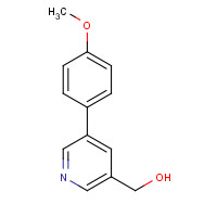 887974-21-2 [5-(4-methoxyphenyl)pyridin-3-yl]methanol chemical structure