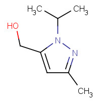1007514-35-3 (5-methyl-2-propan-2-ylpyrazol-3-yl)methanol chemical structure