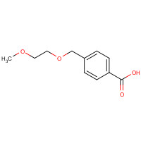 119828-60-3 4-(2-methoxyethoxymethyl)benzoic acid chemical structure