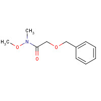 104863-68-5 N-methoxy-N-methyl-2-phenylmethoxyacetamide chemical structure