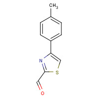 383143-86-0 4-(4-methylphenyl)-1,3-thiazole-2-carbaldehyde chemical structure