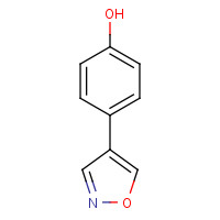 416860-20-3 4-(1,2-oxazol-4-yl)phenol chemical structure