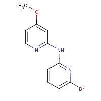 1411985-57-3 6-bromo-N-(4-methoxypyridin-2-yl)pyridin-2-amine chemical structure