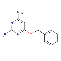70483-81-7 4-methyl-6-phenylmethoxypyrimidin-2-amine chemical structure