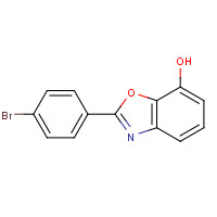 942589-90-4 2-(4-bromophenyl)-1,3-benzoxazol-7-ol chemical structure