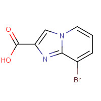 1026201-45-5 8-bromoimidazo[1,2-a]pyridine-2-carboxylic acid chemical structure
