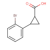 767359-25-1 2-(2-bromophenyl)cyclopropane-1-carboxylic acid chemical structure