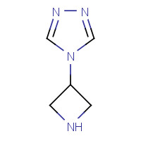 1495939-85-9 4-(azetidin-3-yl)-1,2,4-triazole chemical structure