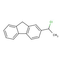 42914-78-3 2-(1-chloroethyl)-9H-fluorene chemical structure