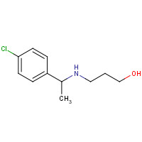 161798-70-5 3-[1-(4-chlorophenyl)ethylamino]propan-1-ol chemical structure