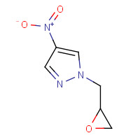 137079-02-8 4-nitro-1-(oxiran-2-ylmethyl)pyrazole chemical structure