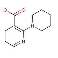 78253-61-9 2-piperidin-1-ylpyridine-3-carboxylic acid chemical structure
