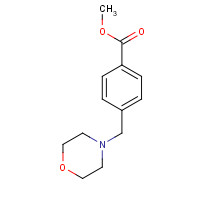 68453-56-5 methyl 4-(morpholin-4-ylmethyl)benzoate chemical structure