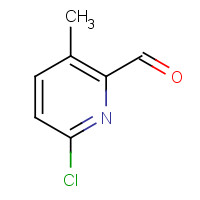 1211537-07-3 6-chloro-3-methylpyridine-2-carbaldehyde chemical structure