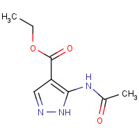 15250-36-9 ethyl 5-acetamido-1H-pyrazole-4-carboxylate chemical structure