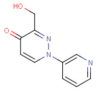 1314396-86-5 3-(hydroxymethyl)-1-pyridin-3-ylpyridazin-4-one chemical structure