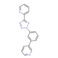 605647-39-0 2-[2-(3-pyridin-3-ylphenyl)tetrazol-5-yl]pyridine chemical structure