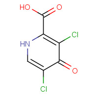 846045-08-7 3,5-dichloro-4-oxo-1H-pyridine-2-carboxylic acid chemical structure