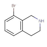 75416-51-2 8-bromo-1,2,3,4-tetrahydroisoquinoline chemical structure