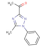 92289-44-6 1-(5-methyl-1-phenyl-1,2,4-triazol-3-yl)ethanone chemical structure