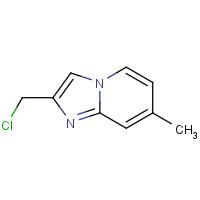 118000-41-2 2-(chloromethyl)-7-methylimidazo[1,2-a]pyridine chemical structure