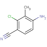 573768-09-9 4-amino-2-chloro-3-methylbenzonitrile chemical structure