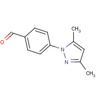 934570-54-4 4-(3,5-dimethylpyrazol-1-yl)benzaldehyde chemical structure