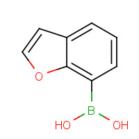 860625-79-2 1-benzofuran-7-ylboronic acid chemical structure
