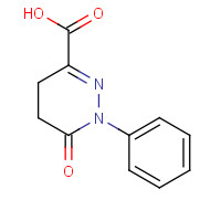 33548-33-3 6-oxo-1-phenyl-4,5-dihydropyridazine-3-carboxylic acid chemical structure