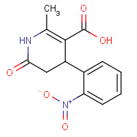 423120-03-0 6-methyl-4-(2-nitrophenyl)-2-oxo-3,4-dihydro-1H-pyridine-5-carboxylic acid chemical structure