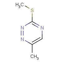 42836-95-3 6-methyl-3-methylsulfanyl-1,2,4-triazine chemical structure