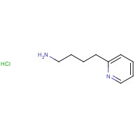 84359-13-7 4-pyridin-2-ylbutan-1-amine;hydrochloride chemical structure