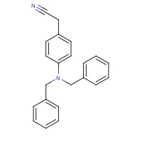211315-24-1 2-[4-(dibenzylamino)phenyl]acetonitrile chemical structure